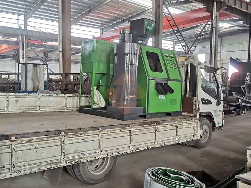 The working process of the feeding equipment of 40