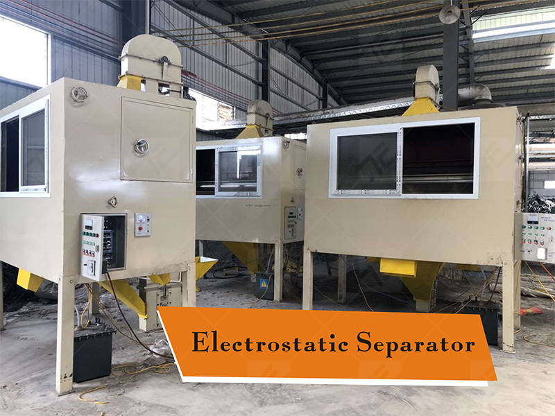high voltage electrostatic separator 
